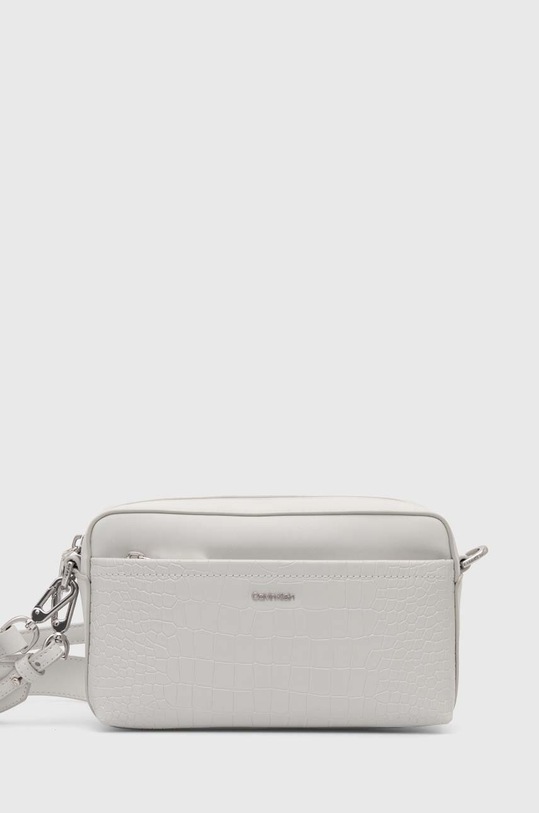 Calvin Klein torebka nie mieści A4 szary K60K612110