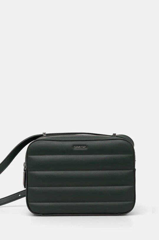 Calvin Klein torebka nie mieści A4 zielony K60K612114