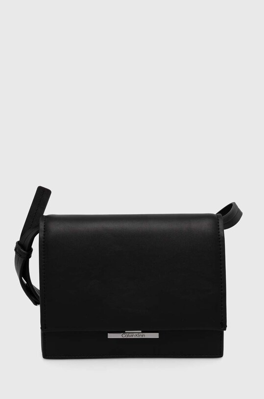 Сумочка Calvin Klein не вмещает А4 чёрный K60K612115