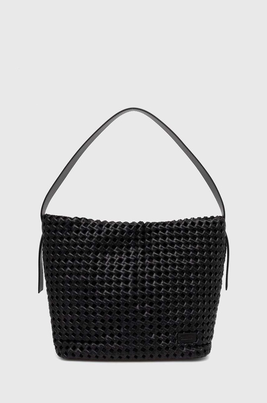 Kabelka Calvin Klein hladký černá K60K612131