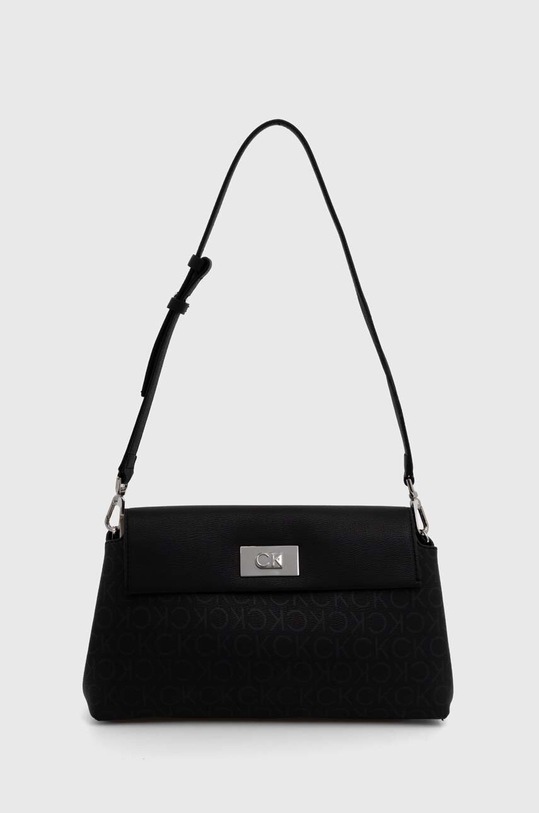 Calvin Klein torebka nie mieści A4 czarny K60K612143