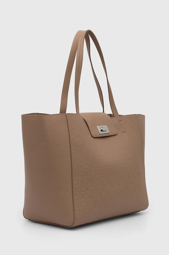 Calvin Klein torebka K60K612147 beżowy AW24