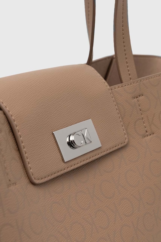 Calvin Klein torebka beżowy K60K612147