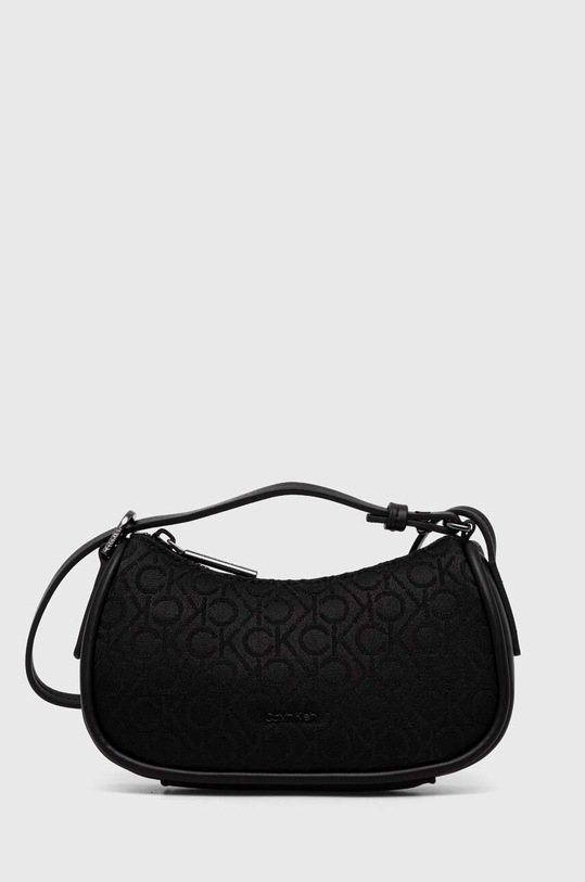 Kabelka Calvin Klein vzorovaný čierna K60K612151