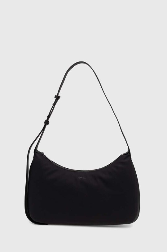 Kabelka Calvin Klein hladký černá K60K612154