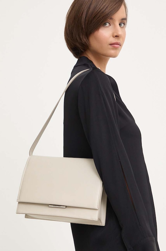 Calvin Klein torebka K60K612158 beżowy