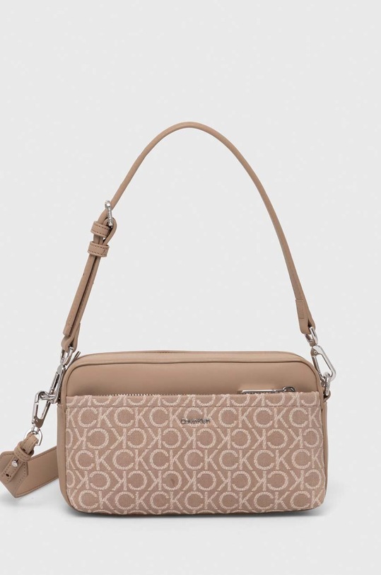 Сумочка Calvin Klein візерунок бежевий K60K612167