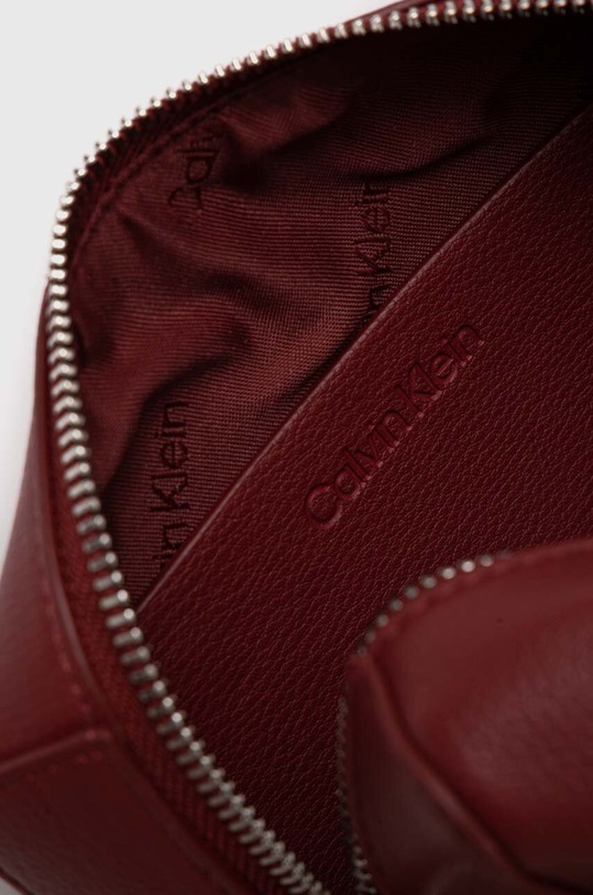 Kabelka Calvin Klein K60K612274 burgundské