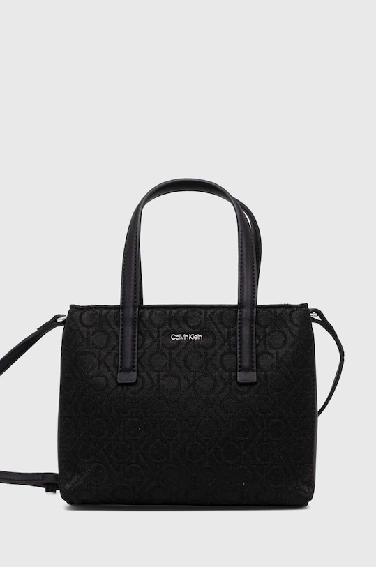 Kabelka Calvin Klein textilný čierna K60K612277