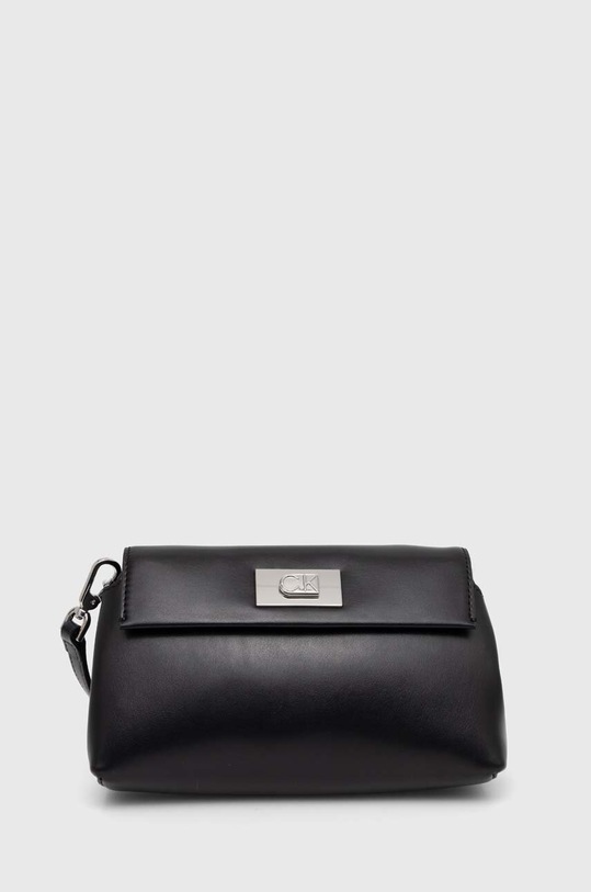 Τσάντα Calvin Klein απομίμηση λείου δέρματος μαύρο K60K612633