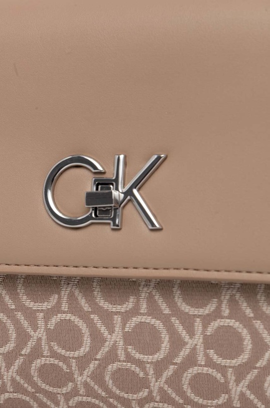 Kabelka Calvin Klein K60K612641 béžová