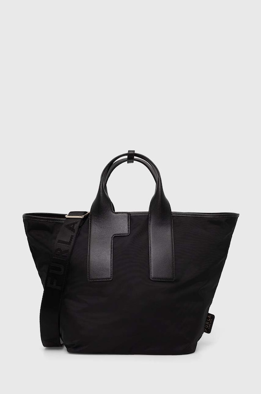 Kabelka Furla vzorovaný čierna WB01249.BX3050.3180S