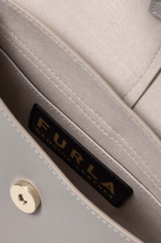 Furla torebka skórzana WB00996.BX2045.3291S szary