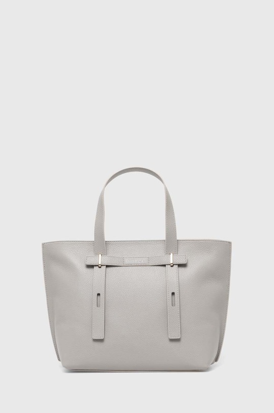 Шкіряна сумочка Furla лицьова шкіра сірий WB01503.HSF000.3291S