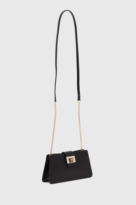 Furla poseta de piele WE00592.ARE000.O6000 negru AW24