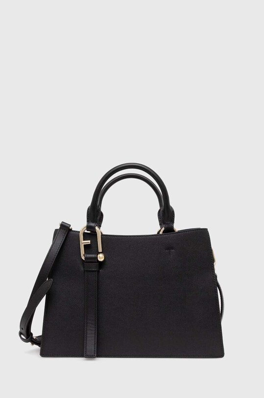 Furla poseta de piele uni negru WB01336.BX2045.O6000