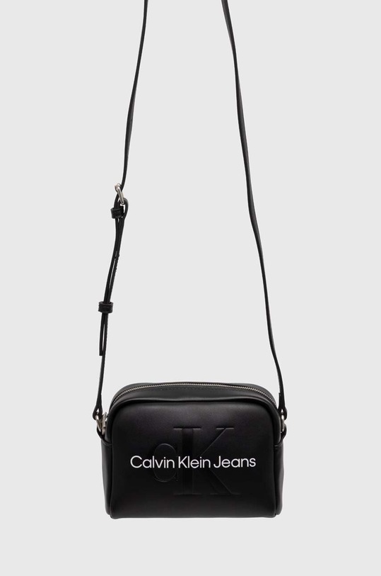 Τσάντα Calvin Klein Jeans μαύρο K60K612220
