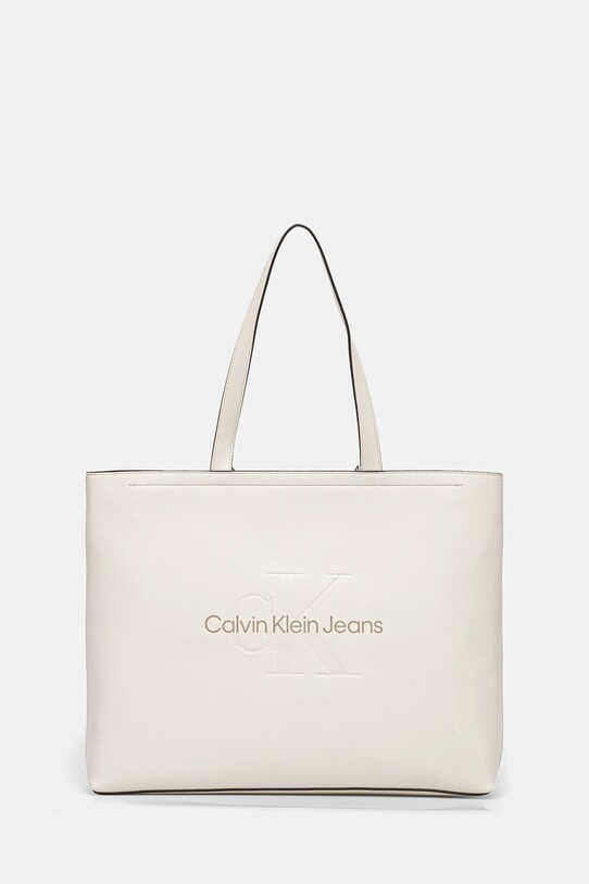 Сумочка Calvin Klein Jeans вмещает А4 бежевый K60K612222