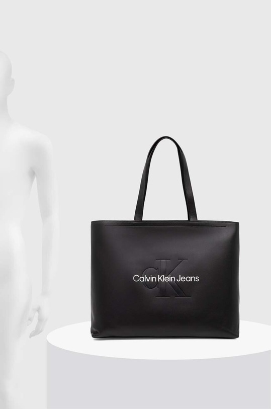 Kabelka Calvin Klein Jeans K60K612222 čierna