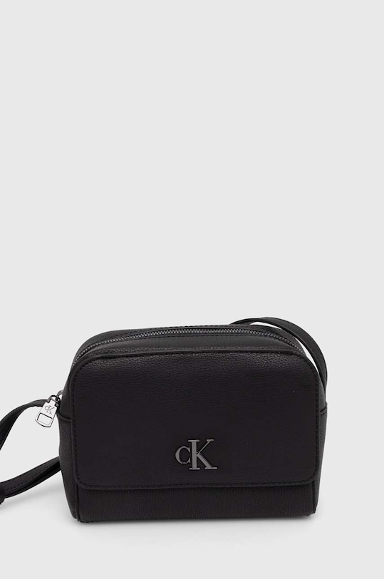 Τσάντα Calvin Klein Jeans συνθετικό μαύρο K60K612234