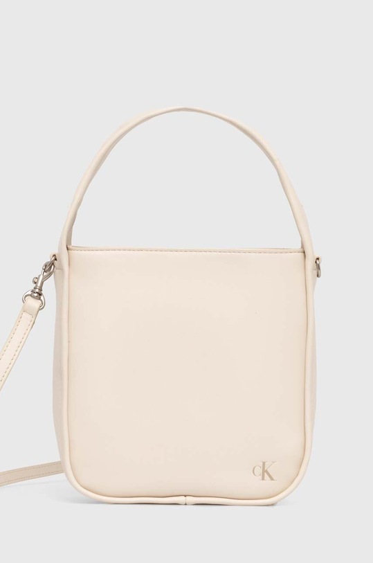 Kabelka Calvin Klein Jeans nevejde se A4 béžová K60K612249
