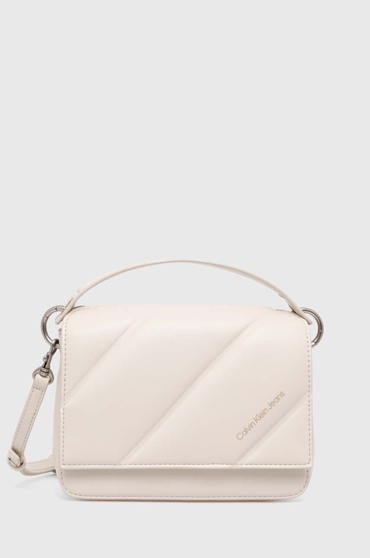 Calvin Klein Jeans torebka nie mieści A4 beżowy K60K612371