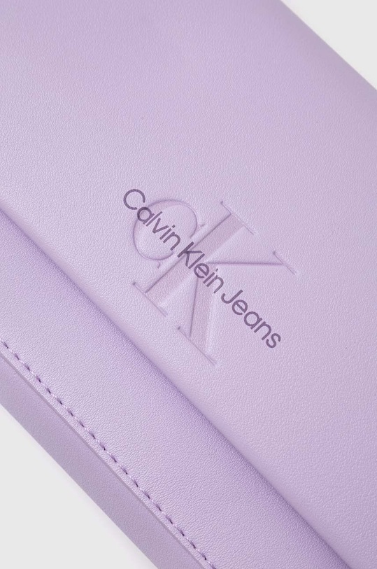 Τσάντα Calvin Klein Jeans K60K612375 μωβ