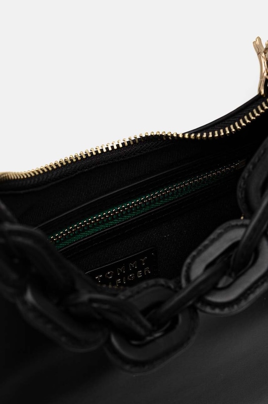 Tommy Hilfiger torebka skórzana AW0AW16293 czarny