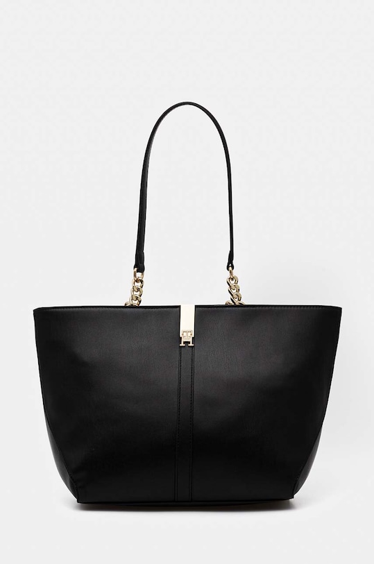 Tommy Hilfiger torebka nie mieści A4 czarny AW0AW16321