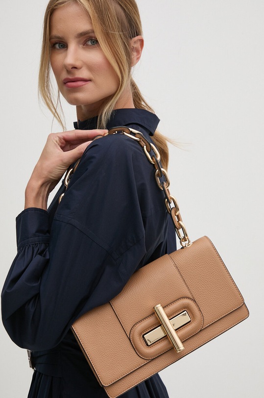 Δερμάτινη τσάντα Tommy Hilfiger AW0AW16401