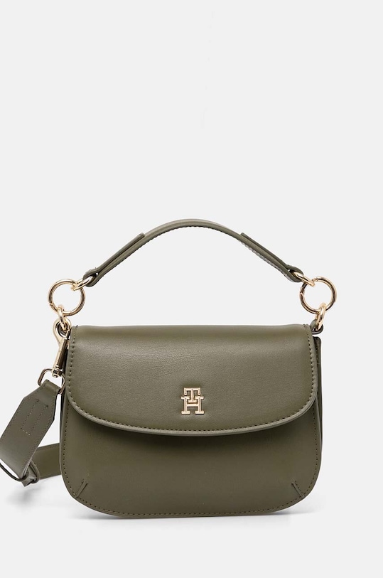 Tommy Hilfiger torebka nie mieści A4 zielony AW0AW16686