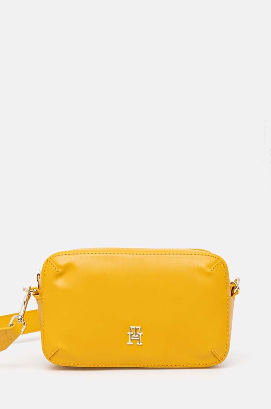 Tommy Hilfiger torebka nie mieści A4 żółty AW0AW16689