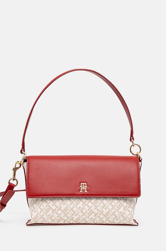 Kabelka Tommy Hilfiger vzorovaný červená AW0AW16794