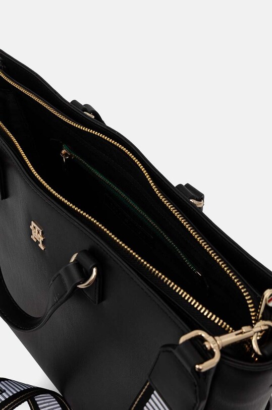 Τσάντα Tommy Hilfiger AW0AW16681 μαύρο