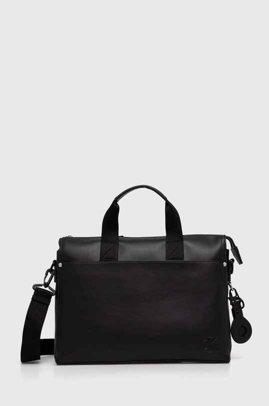 Taška Calvin Klein Jeans hladký černá K50K512040