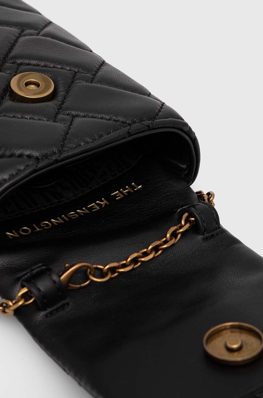 Кожена чанта Kurt Geiger London KENSINGTON PHONE BAG 2710000109 черен