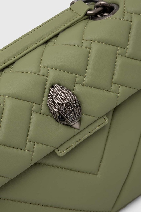 Кожаная сумочка Kurt Geiger London LEATHER KENSINGTON BAG зелёный 539976109
