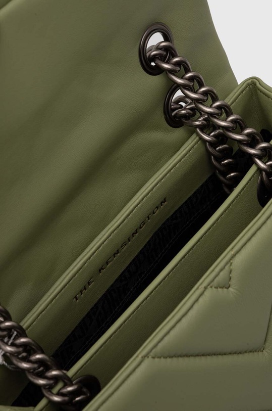 Кожаная сумочка Kurt Geiger London LEATHER KENSINGTON BAG 539976109 зелёный