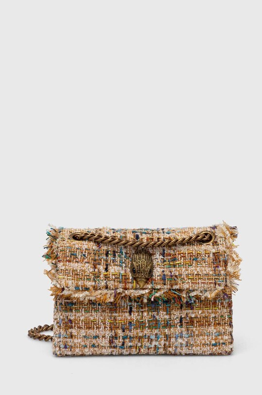 Kurt Geiger London torebka TWEED MINI KENSINGTON nie mieści A4 beżowy 2949743609