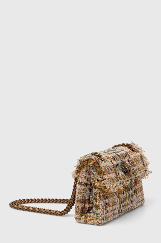 Kurt Geiger London torebka TWEED MINI KENSINGTON 2949743609 beżowy AW24
