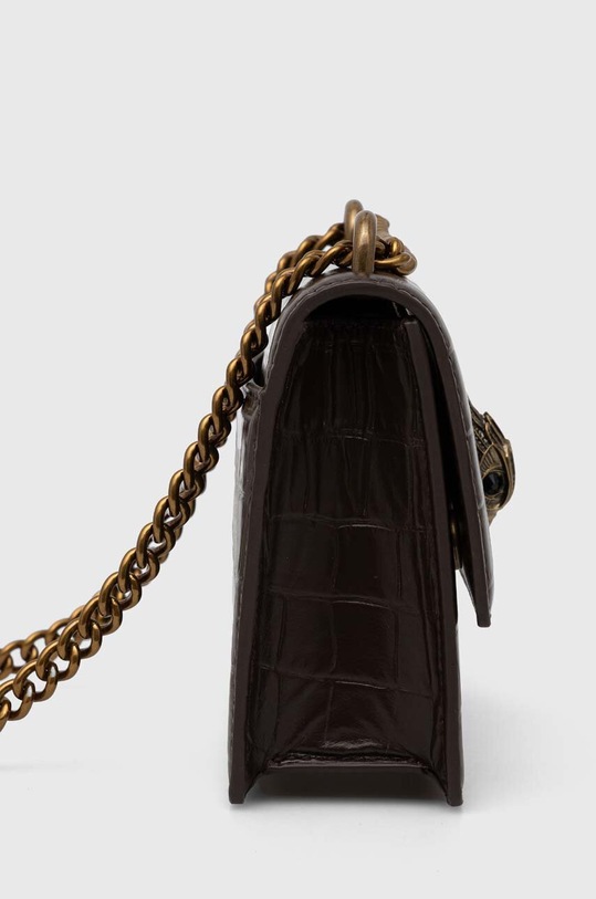 Шкіряна сумочка Kurt Geiger London SHOREDITCH SM CROSS BODY 9540531149 коричневий AW24