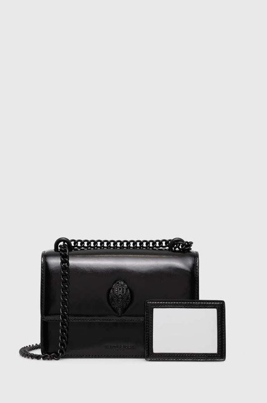Kurt Geiger London torebka skórzana SHOREDITCH SM XBODY DR skóra licowa czarny 2354400319