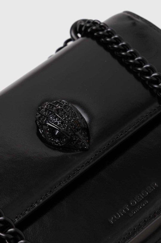 Kurt Geiger London torebka skórzana SHOREDITCH SM XBODY DR czarny 2354400319