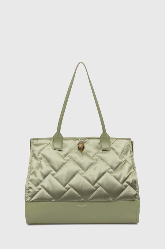 Kurt Geiger London torebka RECYCLED SQ SHOPPER mieści A4 zielony 9969076229