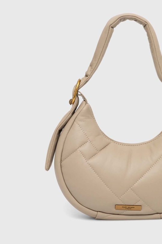 Accessori Kurt Geiger London borsa a mano in pelle KENSINGTON PUFF SM HOBO 2711437109 beige