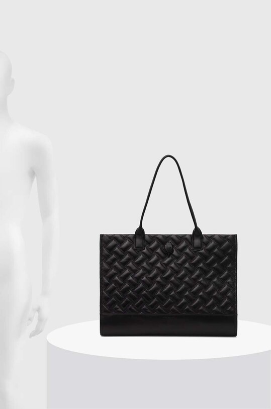Kurt Geiger London torebka skórzana KENSINGTON SQ TOTE DR 2712400109