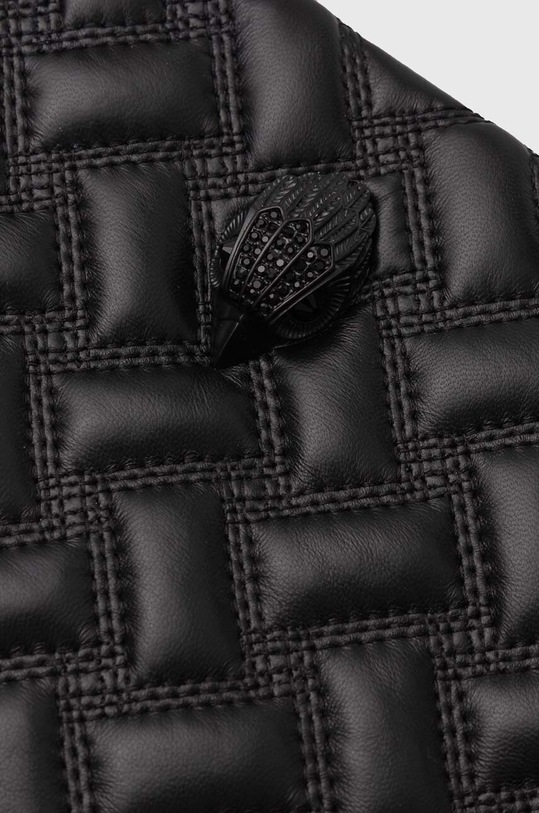 Kožená kabelka Kurt Geiger London KENSINGTON SQ TOTE DR čierna 2712400109