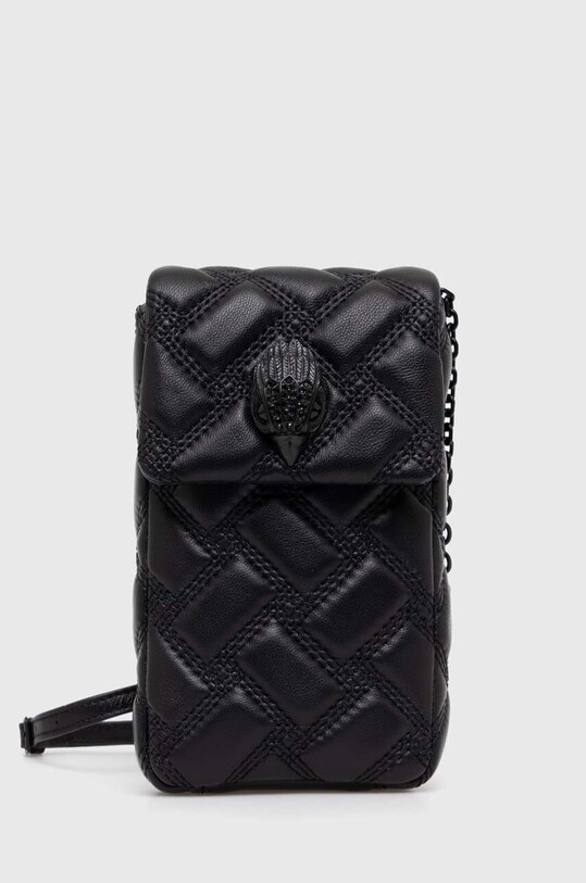 Кожаный чехол на телефон Kurt Geiger London для телефона чёрный 2710100109