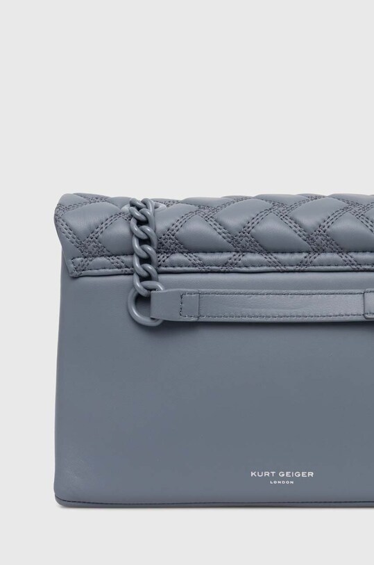 Аксесуари Шкіряна сумочка Kurt Geiger London KENSINGTON BAG DRENCH 9986920109 сірий