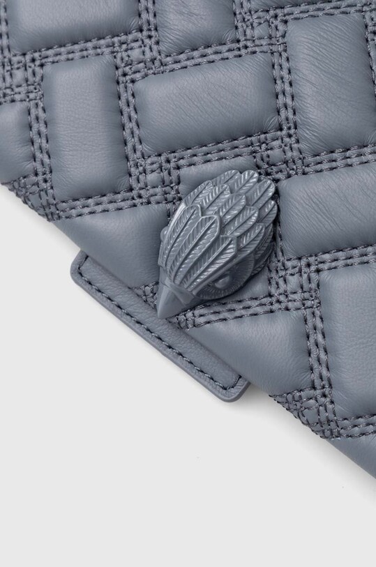 Шкіряна сумочка Kurt Geiger London KENSINGTON BAG DRENCH 9986920109 сірий